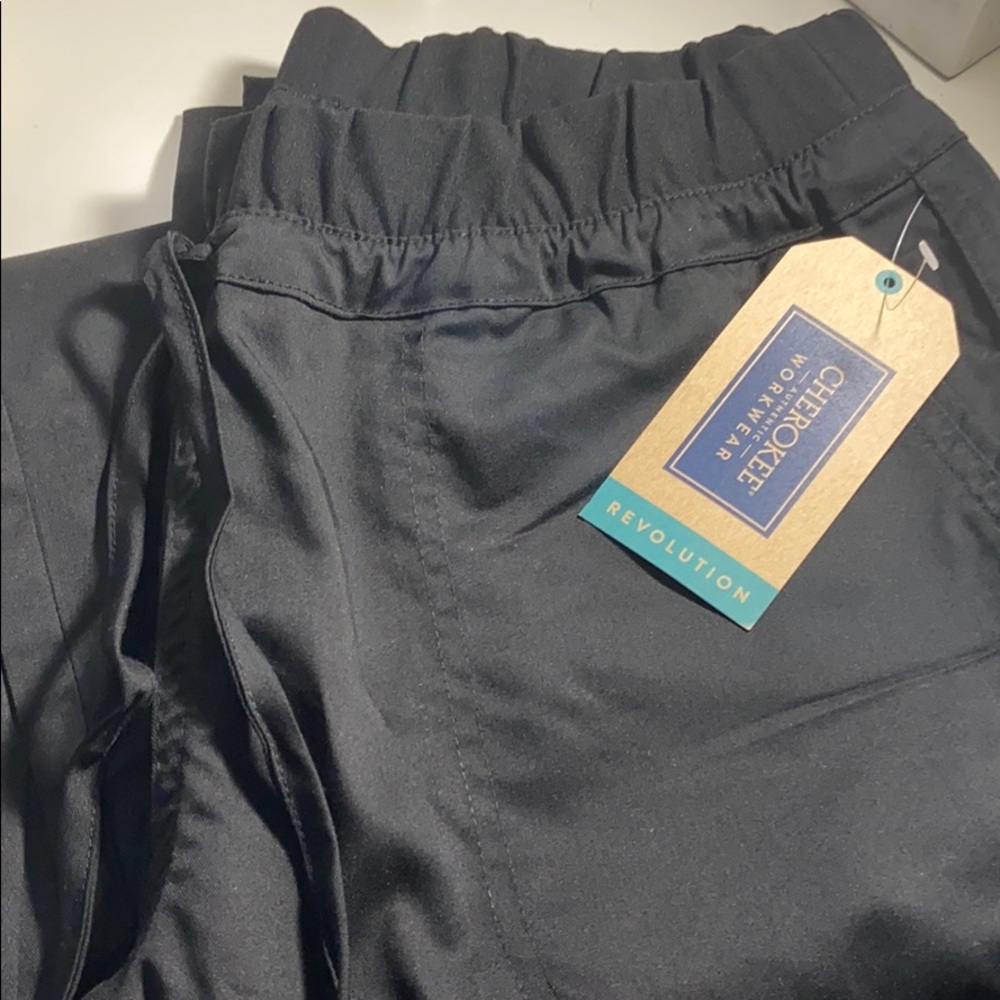 Black scrubs women’s size small and tall
